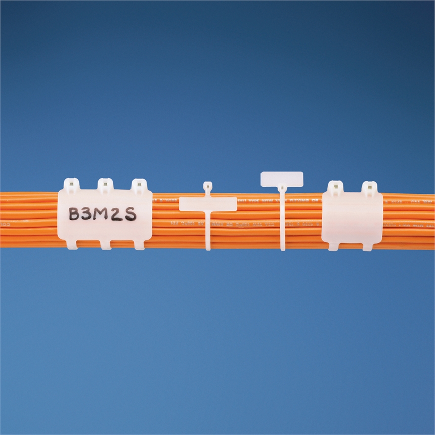 泛達(dá)Panduit BM2M-C/BM2M-M Dome-Top倒鉤式標(biāo)記扎帶